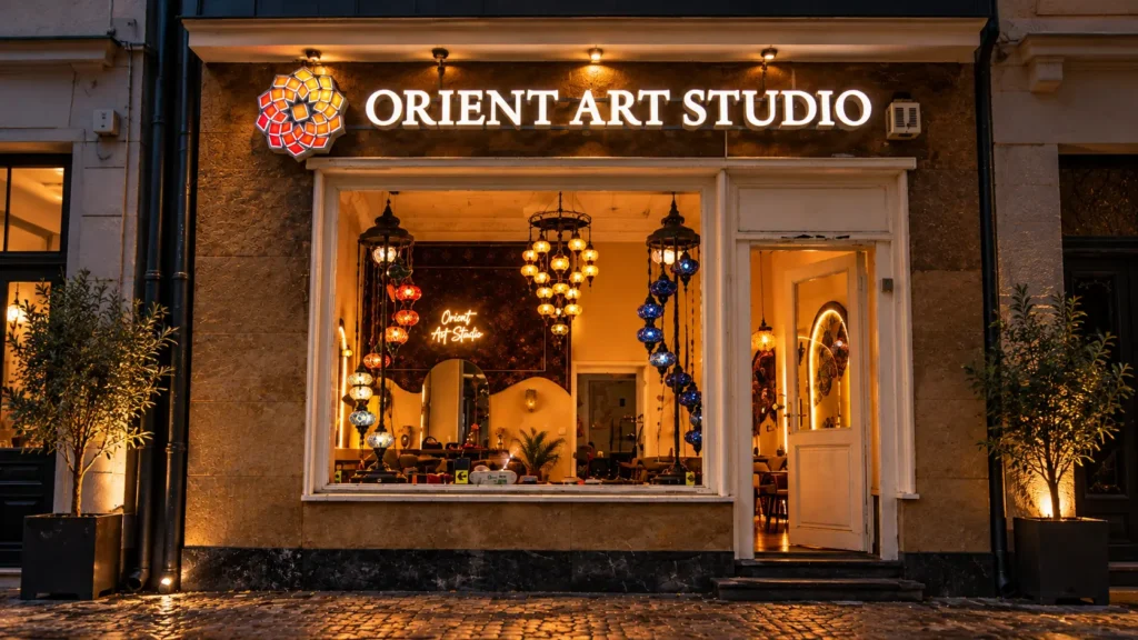 Außenansicht des Orient Art Studio in Berlin Kreuzberg